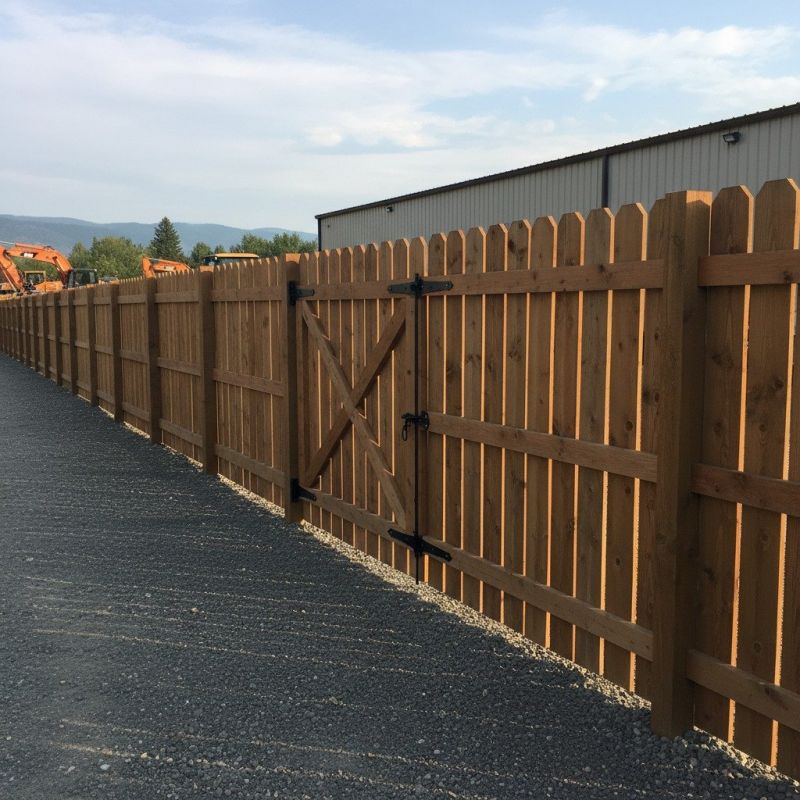 Farm Fence Installation detail